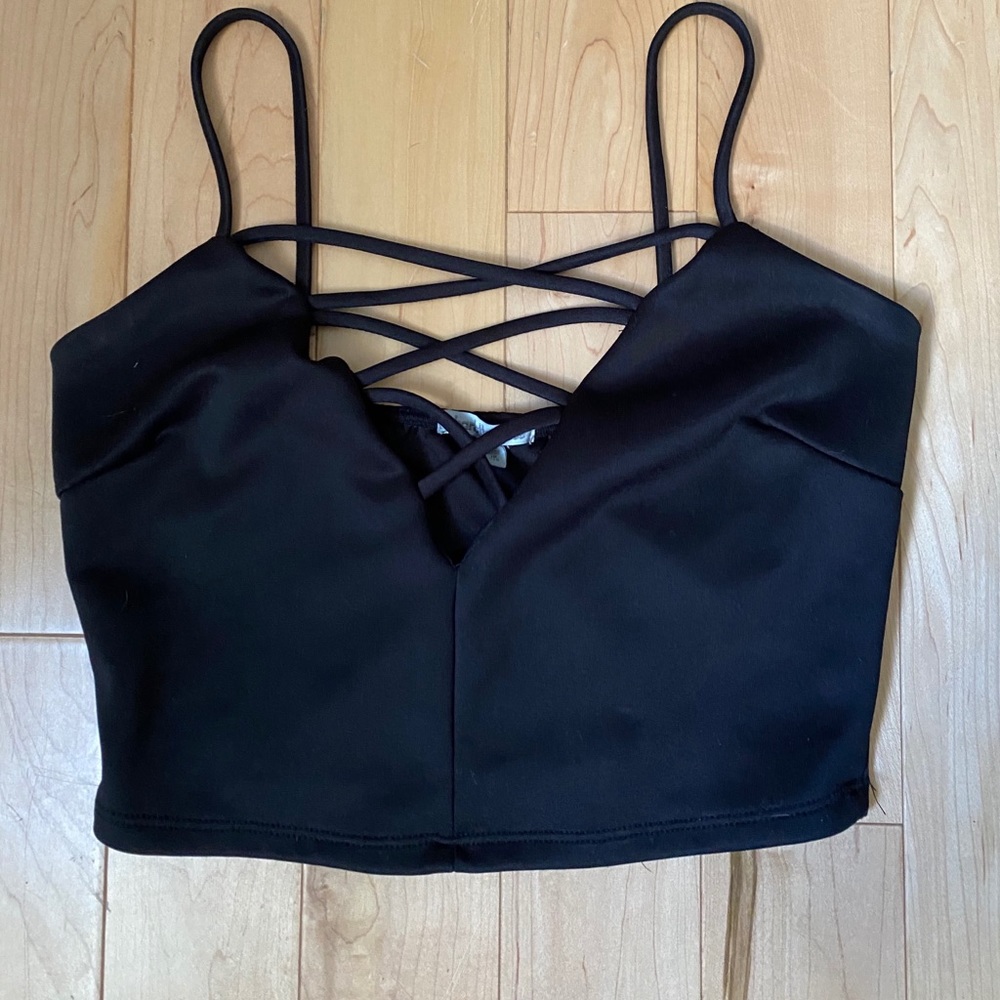 love culture cropped tank top